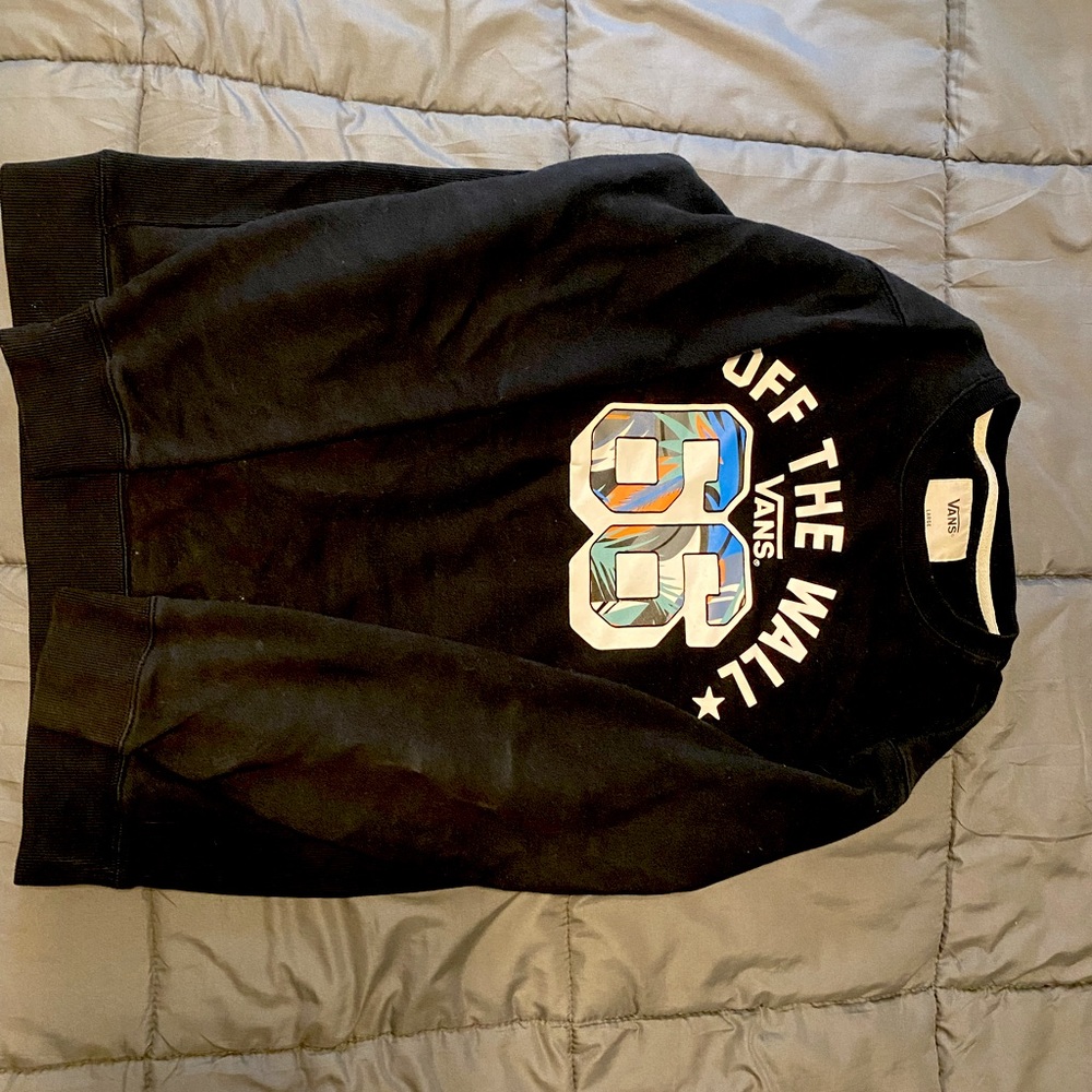 Oversized Rustic Vans Crewneck